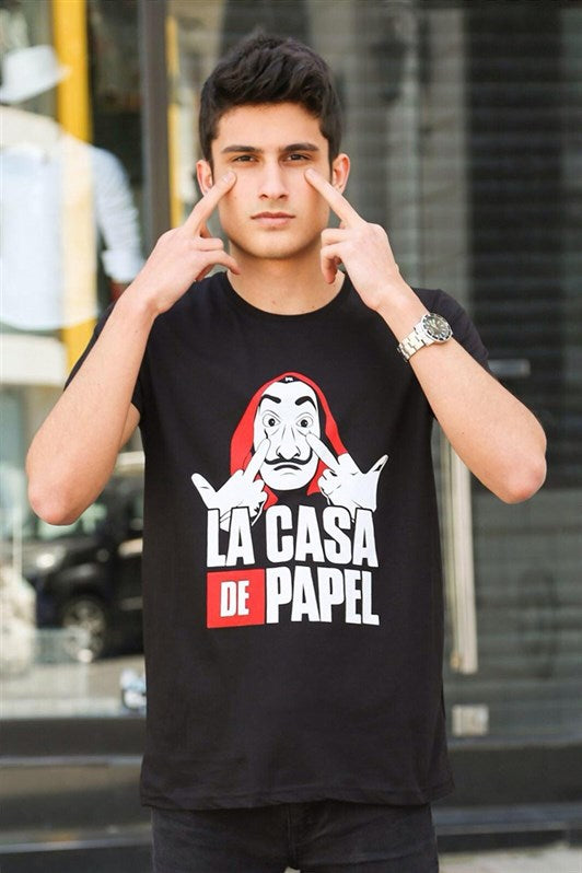 MDX Madmext Printed Black T-shirt 4017 - Hinckley