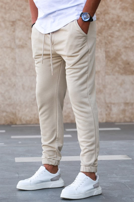 MDX Madmext Beige Basic Tracksuit 5424 - Bassano del Grappa