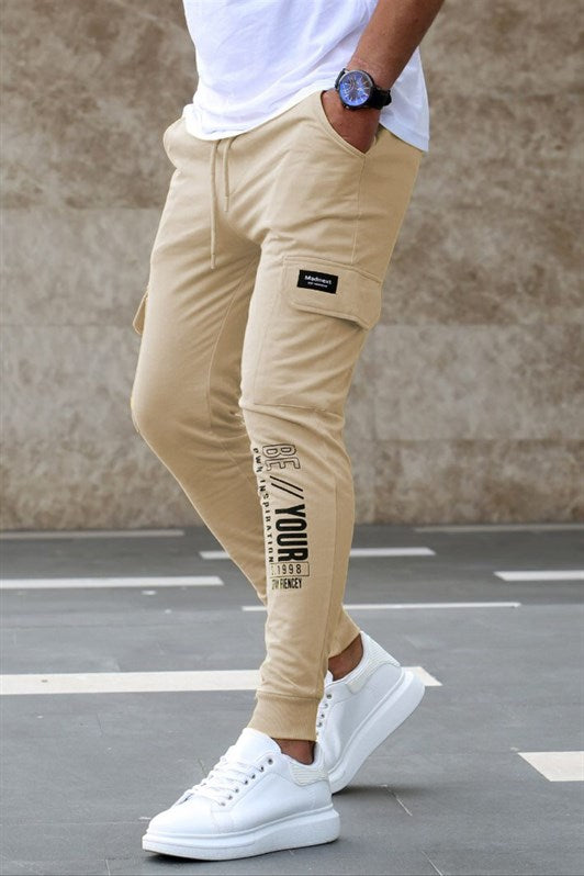 MDX Madmext Beige Printed Tracksuit 4079 - Gaithersburg
