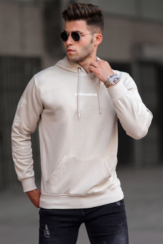 MDX Madmext Beige Printed Sweatshirt 5304 - Lawrence