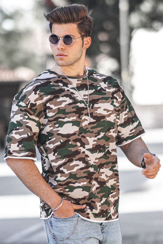 MDX Madmext Beige Men's T-shirt 4983 - Fulham