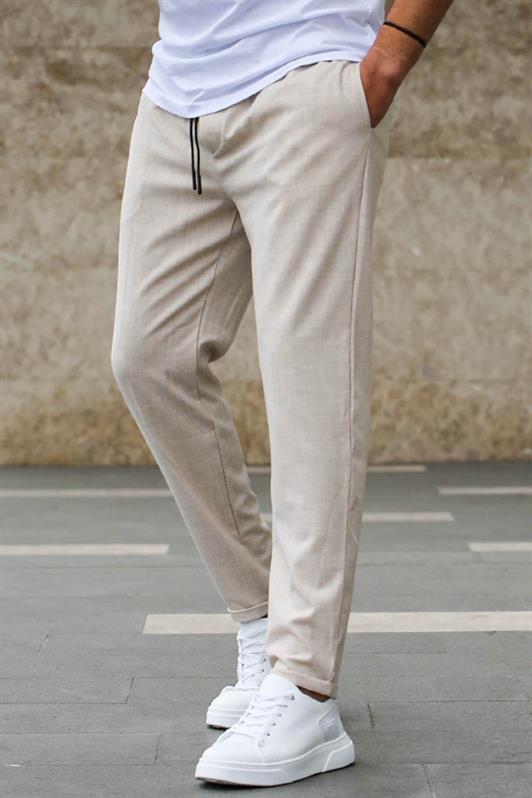 MDX Madmext Beige Jogger Pants 4242 - Paterna
