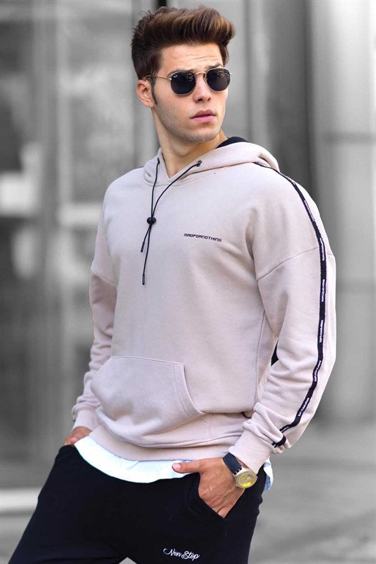 MDX Madmext Beige Hooded Sweatshirt 4721 - Bangor
