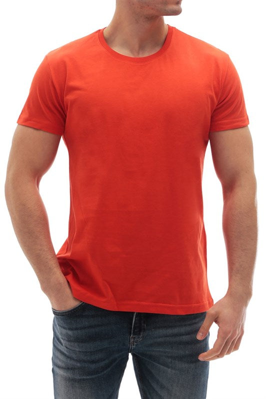 MDX Madmext Bicycle Neck Basic T-shirt Orange 3006 - White Rock