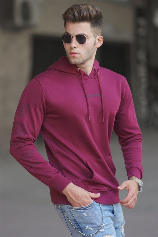 MDX Madmext Bordeaux Printed Sweatshirt 5304 - Nettetal