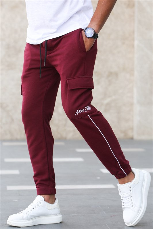 بدلة رياضية للرجال MDX Madmext Bordeaux بجيوب 4828 - بوكروفسك