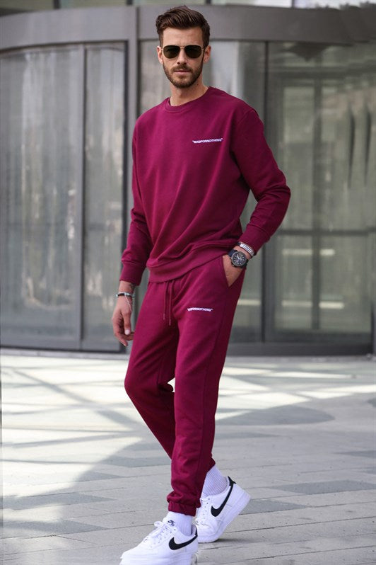 MDX Madmext Bordeaux Men's Tracksuit 5285 - Palermo