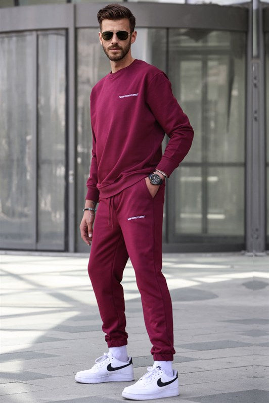 MDX Madmext Bordeaux Men's Tracksuit 5285 - Palermo