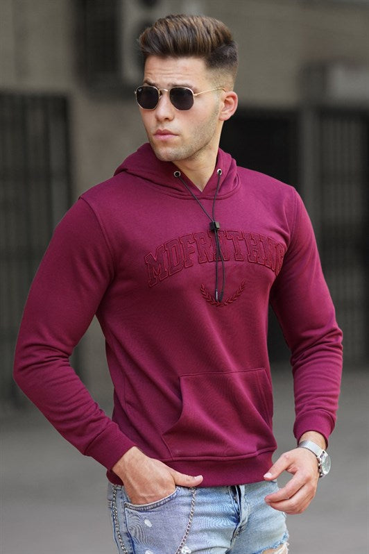MDX Madmext Bordeaux Hooded Sweatshirt 5289 - Sun City