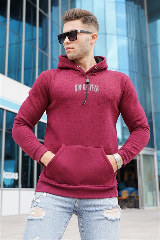 MDX Madmext Bordeaux Hooded Sweatshirt 5331 - Castelldefels