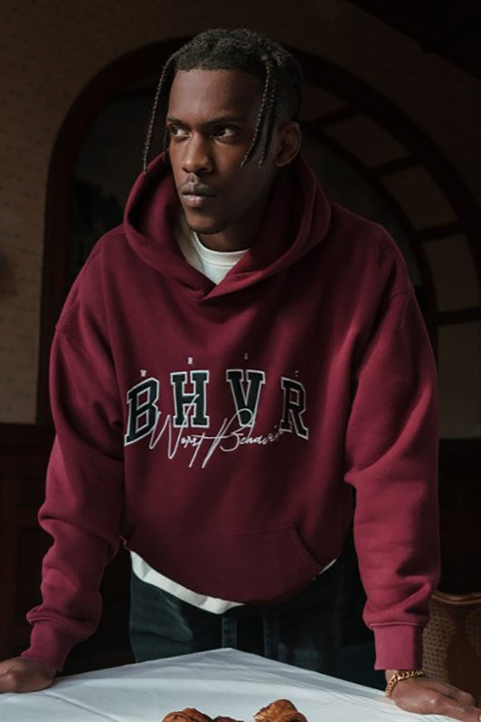MDX Madmext Bordeaux Oversize Men's Sweatshirt 5344 - Perris