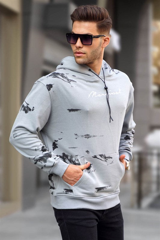 MDX Madmext Painted Gray Men's Sweatshirt 5291 - Warner Robins