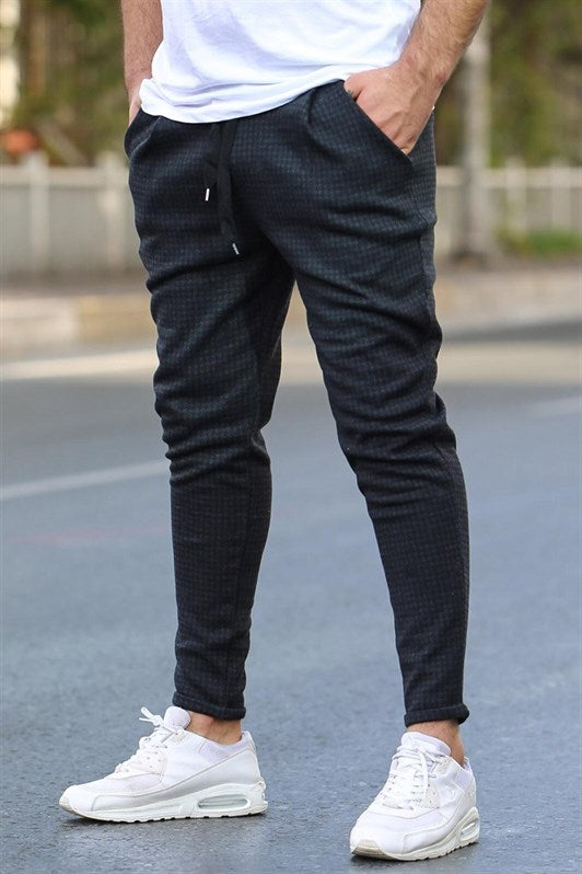 MDX Madmext Checkered Black Tracksuit 4219 - Seaside