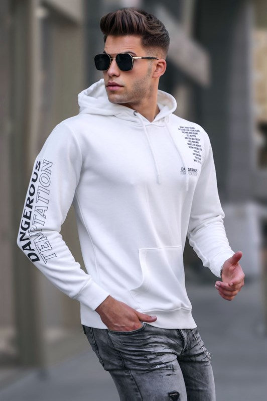 MDX Madmext Ecru Printed Men's Sweatshirt 5313 - Lafayette