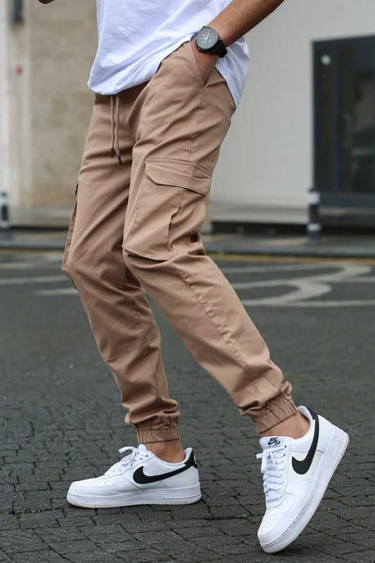 MDX Madmext Men's Beige Cargo Pants 5447 - Havant