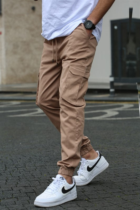 MDX Madmext Men's Beige Cargo Pants 5447 - Havant
