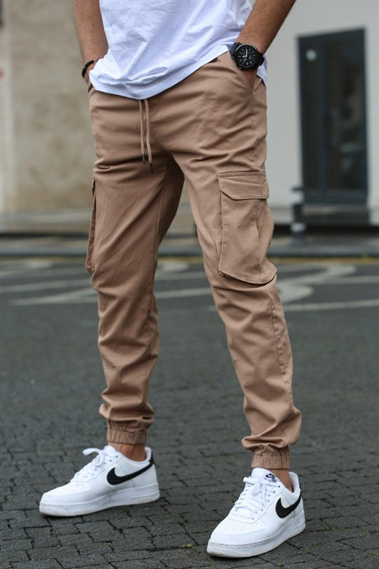 MDX Madmext Men's Beige Cargo Pants 5447 - Havant