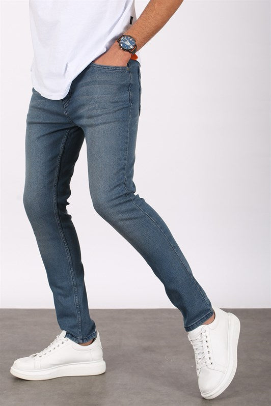 MDX Madmext Men's Blue Skinny Fit Jeans 5679 - Dún Dealgan