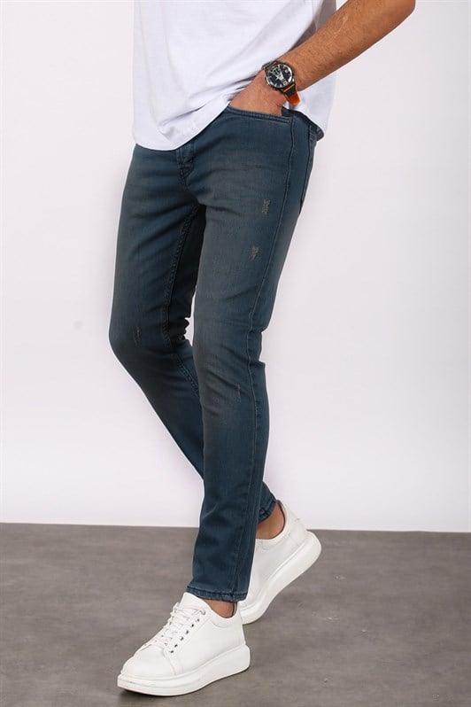 MDX Madmext Men's Blue Skinny Fit Jeans 5680 - Pokrov