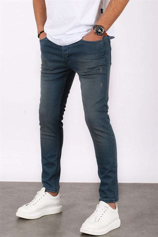 MDX Madmext Men's Blue Skinny Fit Jeans 5680 - Pokrov