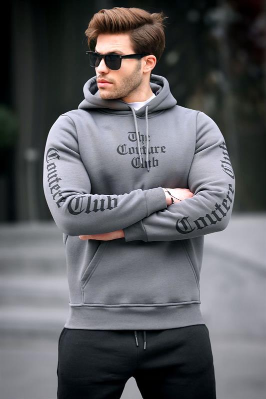 MDX Madmext Hooded Sweatshirt with Smoke Print 2877 - Worksop