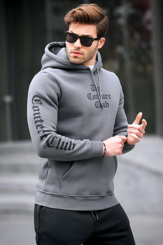 MDX Madmext Hooded Sweatshirt with Smoke Print 2877 - Worksop