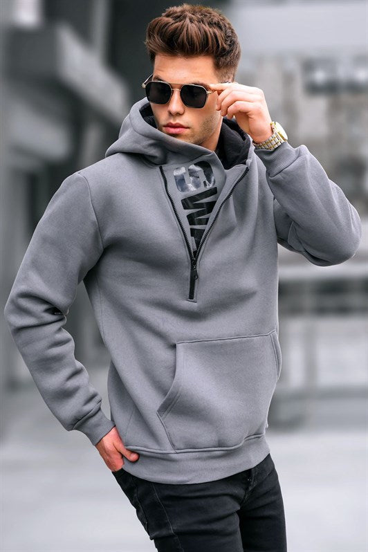 MDX Madmext Smoke Zippered Hooded Sweatshirt 1767 - La Laguna