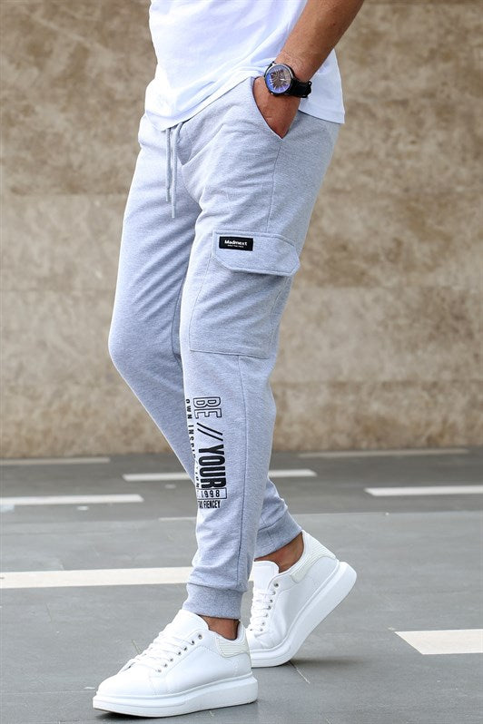 MDX Madmext Gray Printed Tracksuit 4079 - Victoriaville