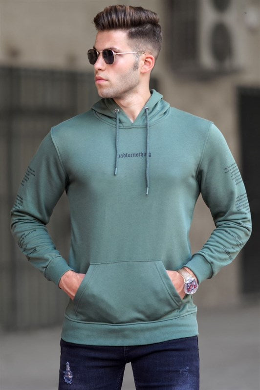 MDX Madmext Haki Printed Sweatshirt 5304 - Drancy