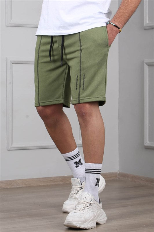 MDX Madmext Khaki Capri Shorts 4849 - Keizer