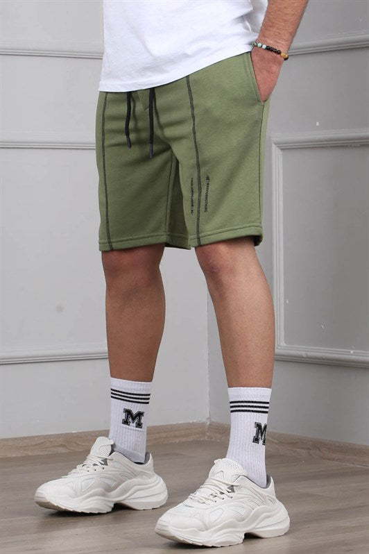 MDX Madmext Khaki Capri Shorts 4849 - Keizer