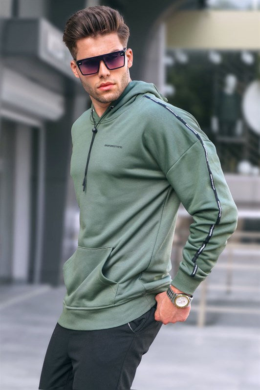 MDX Madmext Khaki Hooded Sweatshirt 4721 - Lorain