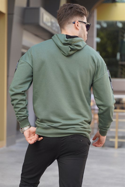 MDX Madmext Khaki Hooded Sweatshirt 4721 - Lorain