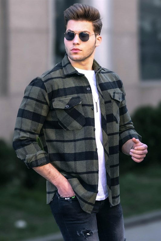 MDX Madmext Haki Lumberjack Shirt 4950 - Juchitán de Zaragoza
