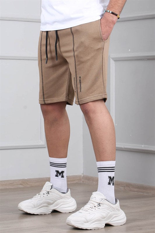 MDX Madmext Brown Capri Shorts 4849 - Walsall