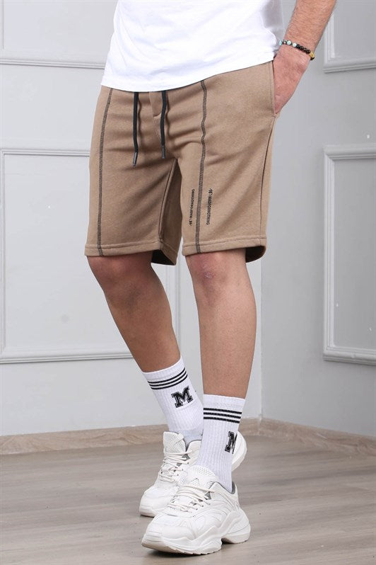 MDX Madmext Brown Capri Shorts 4849 - Walsall