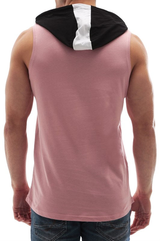 MDX Madmext Hooded Tank Top Pink 2882 - Toulon