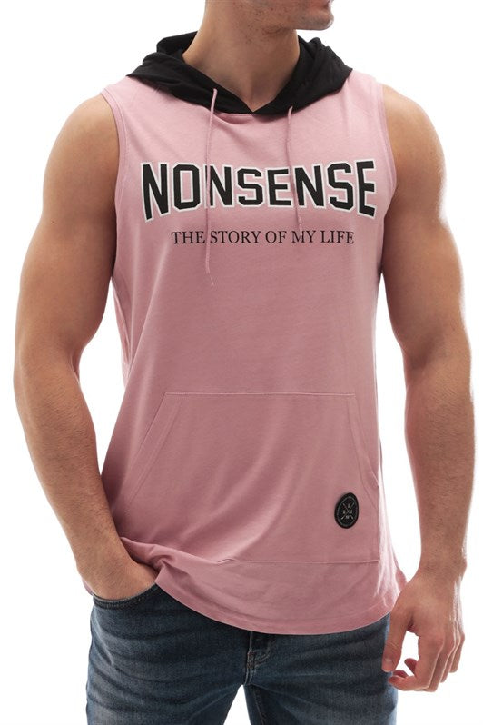 MDX Madmext Hooded Tank Top Pink 2882 - Toulon