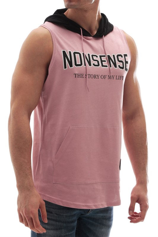 MDX Madmext Hooded Tank Top Pink 2882 - Toulon