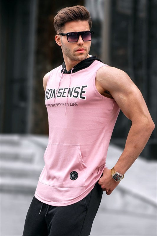 MDX Madmext Hooded Tank Top Pink 2882 - Toulon