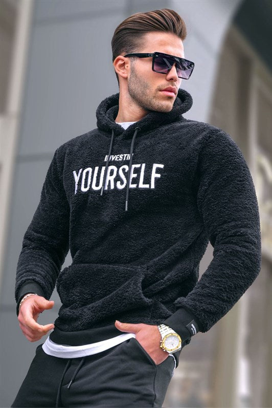 MDX Madmext Hooded Plush Sweatshirt Black 4390 - Santo Domingo Tehuantepec