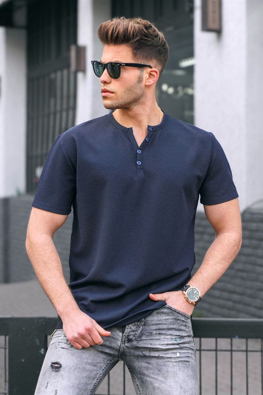 MDX Madmext Navy Oversize T-Shirt 5375 - Castle Rock