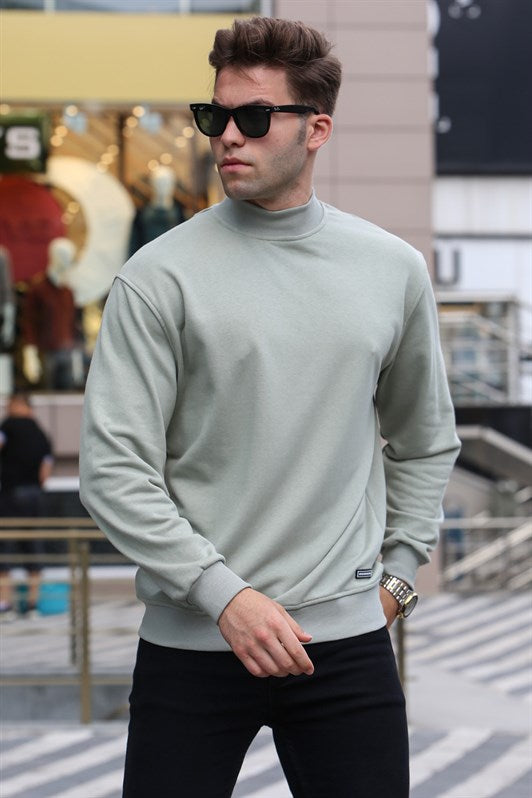 MDX Madmext Mint Green Fisherman Collar Sweatshirt 5301 - Troy