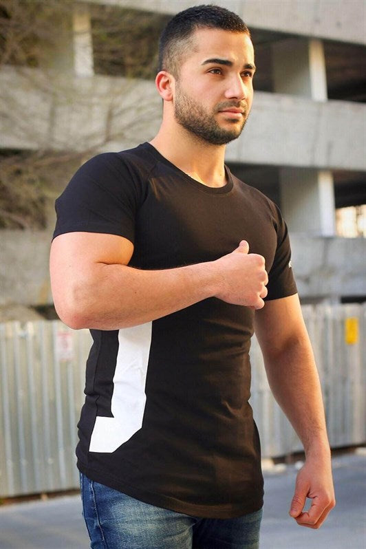 MDX Madmext Advertisement Arm Black T-shirt 4102 - Oxford