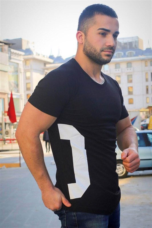 MDX Madmext Advertisement Arm Black T-shirt 4102 - Oxford