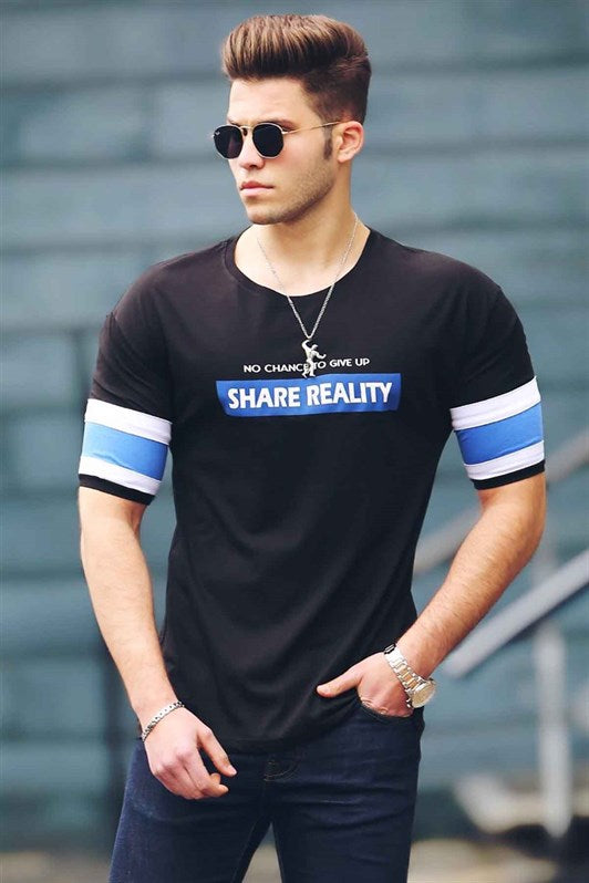 MDX Madmext Black Printed T-shirt 4030 - Ottawa