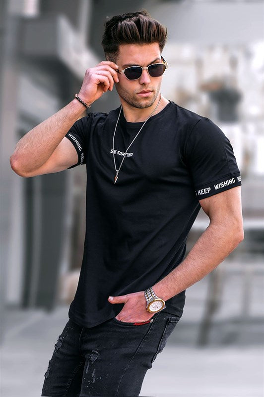 MDX Madmext Black Men's T-shirt 4461 - Loulé