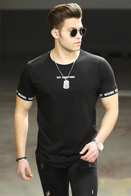 MDX Madmext Black Men's T-shirt 4461 - Loulé
