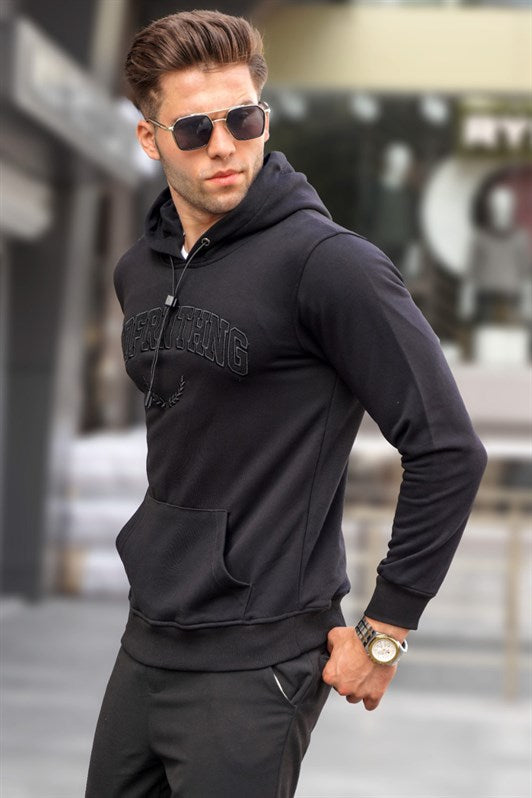 MDX Madmext Black Hooded Sweatshirt 5289 - Linton Hall