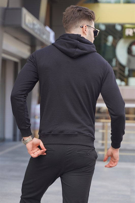 MDX Madmext Black Hooded Sweatshirt 5289 - Linton Hall